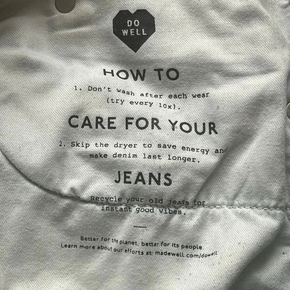 Madewell The MomJean Gilford Wash Ripped Edition Mom Jeans Women‎ Size 32 - Picture 13 of 13